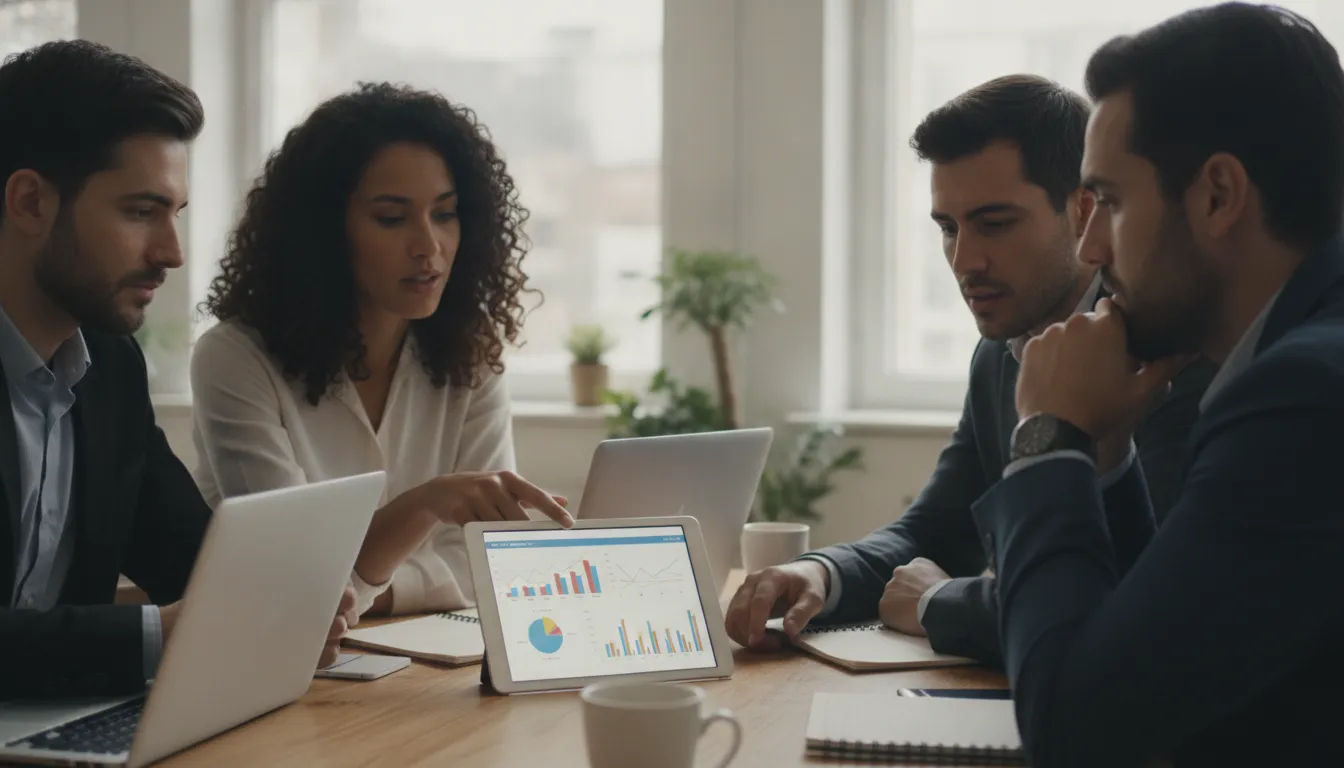 Empreendedores globais, incluindo brasileiros, colaboram em projeto, entendendo o mercado americano como funciona para brasileiro. Oportunidades.